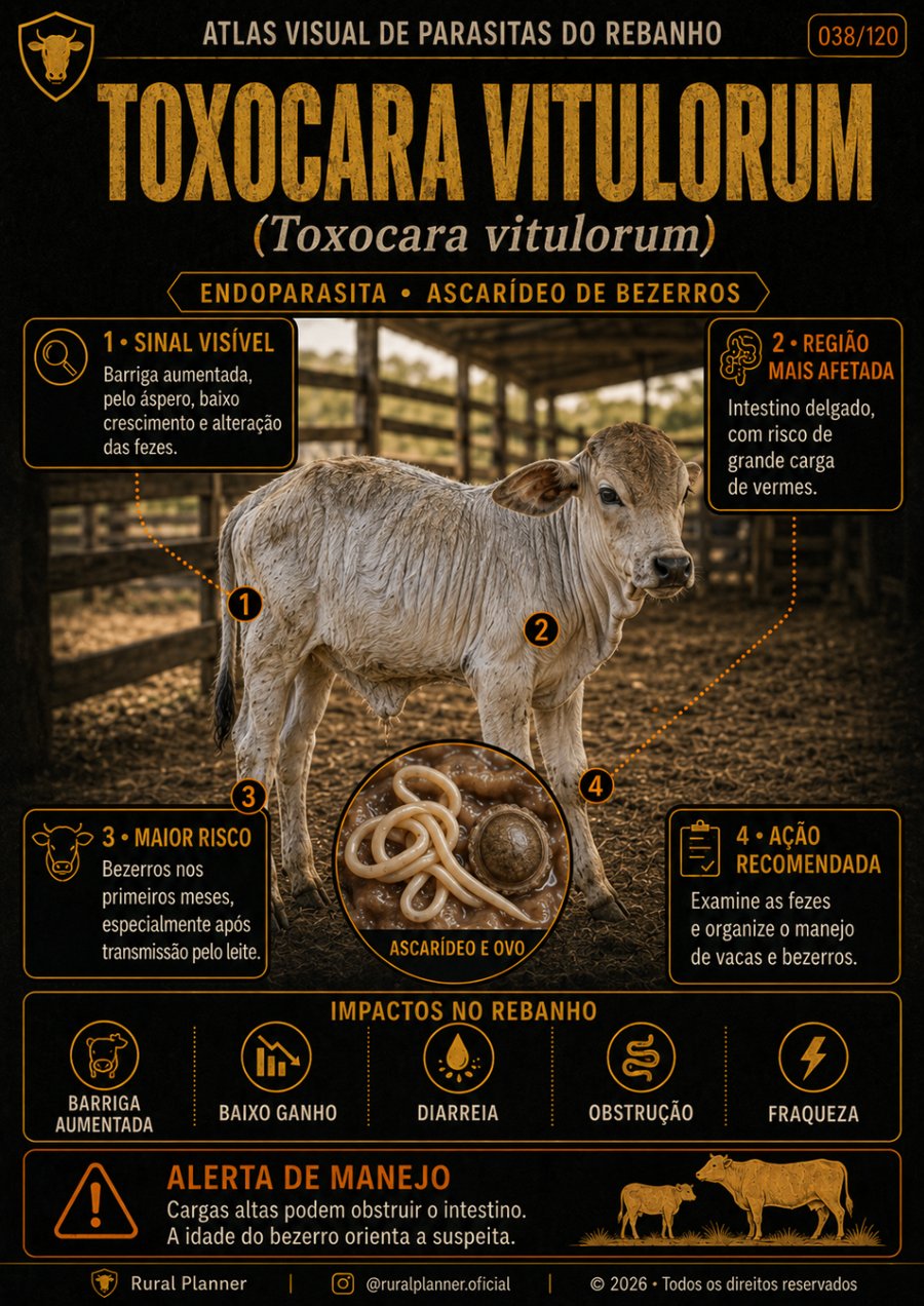 Amostra 1 do Atlas Visual de Parasitas do Rebanho